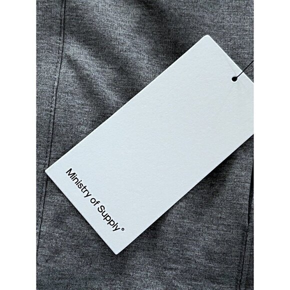 Ministry of Supply Women's Sz S Fusion Terry Cardigan Light Gray NWT - Picture 6 of 8